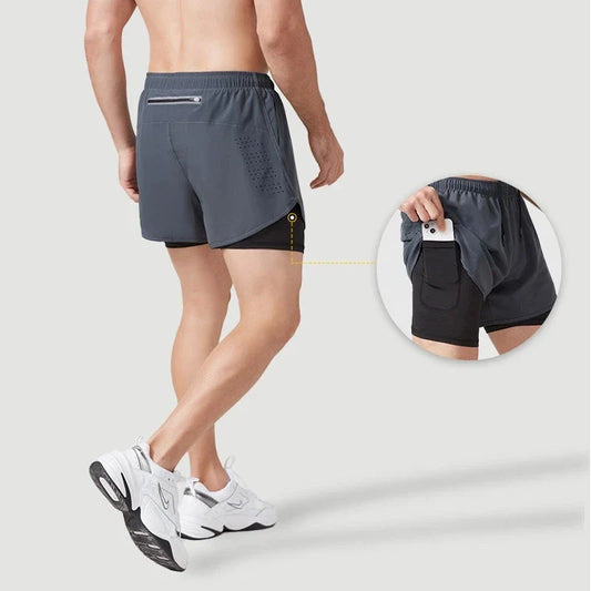 Breathable Men's Running Shorts